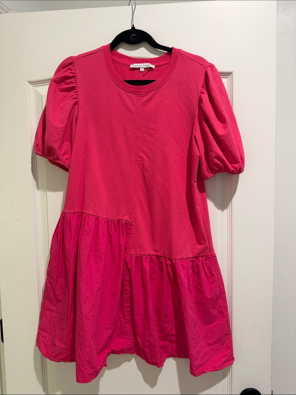 English factory pink size large dress
